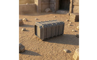 Futuristic-Fi Shipping Container Model Stackable Modular Terrain Kit Immersive
