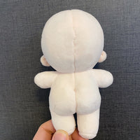 批发15cm20厘米素体棉花娃娃DIY正常体胖胖体公仔馒头练手娃娃