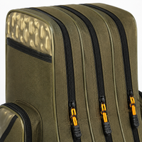 Rod Case Fishing Bag Large Capacity Tackle Bag 17cm Oxford Fabric Lightweight with Storage Pockets Fishing Rod Case Shoulder
