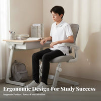 Reclining Mesh Chair with Footrest Ergonomic Design Office Furniture for Bedroom