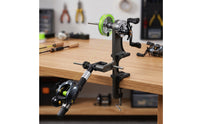 Fishing Line Spooler with Tensioner Adjustable Tension Fishing Line Spooler with Clamp Bench-Mounted Reel Spooling Station for Workbench