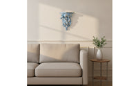 Cherub Wall Shelf Ornate Baroque Wall Shelf Sculptural for Hallway, Bedroom