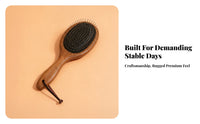 Horse Grooming Brush with Hanging Loop
