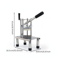 Potato with Interchangeable Plates Vertical for Kitchen, Countertop