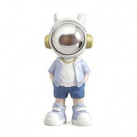 Astronaut Decor with Helmet Desktop Statues Modern for Collectors