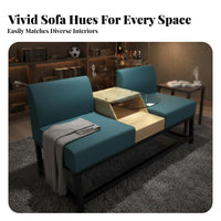 Comfortable Cushioning Billiard Viewing Sofa long-lasting Construction Viewer Seating Highspine Design Commercial Furniture for Viewers, Club Patrons, Pool Room, Recreation Center