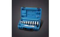 10 Pieces Automotive Bearing Tool Kit with Case Universal Wheel Bearing Removal Kit Wide Compatibility Manual for Mechanics, Technicians, Garage, Workshop
