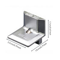 Aluminum Alloy Glazing Lock, Security Lock, Universal Holder, Upgraded Design, Easy Installation