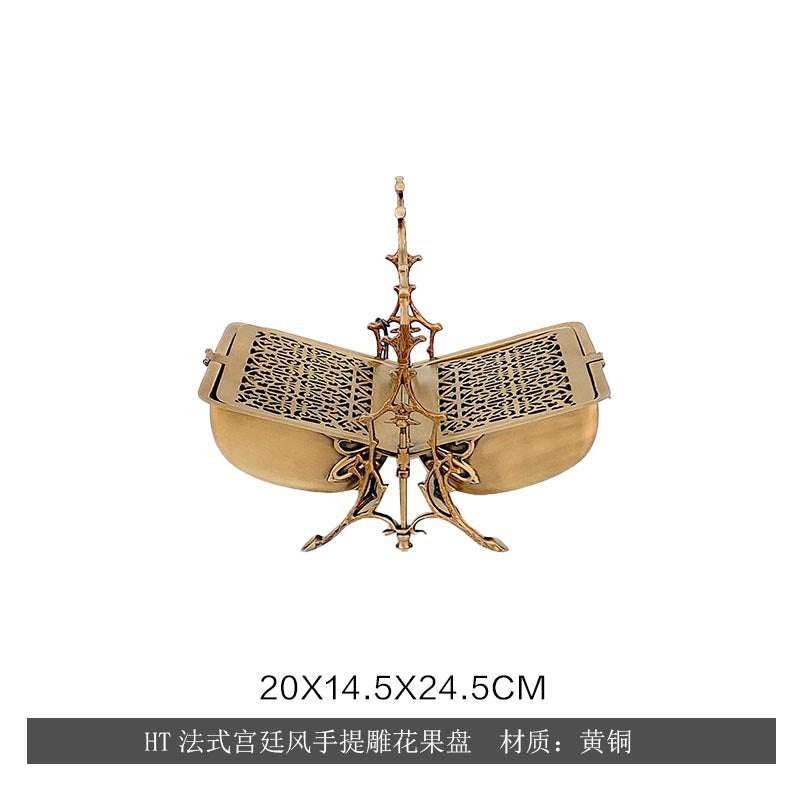 French Handled Plate