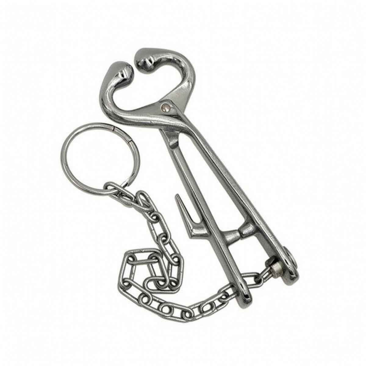 Bull Nose Clamp Stainless Steel Bull Holder Long-Lasting for Farmers