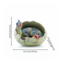 Hatching Dinosaur Egg Toy Prehistoric Themed Hatching Dinosaur Egg Educational Figure for Kids, Collectors, School Projects