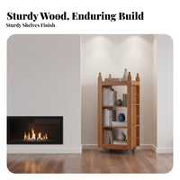 Rotating Castle book organizer Multi-Functional Storage kids' Furniture Space-Saving Easy to Assemble for Toddlers
