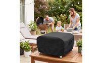 Fitted Pizza Oven Cover with Handles Adjustable Pizza Oven Cover Heavy-Duty Weatherproof for Backyard Cooks, Outdoor Kitchen, Patio