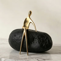 Modern Minimalist Figure Sculpture Art Decor for Sales Office, Hotel, Bedside, Entryway, Living Room
