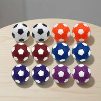 12 Pieces Eco-Friendly Resin 36mm Foosball Multi-Color Foosball Replacement Ball Heavyweight Game Equipment Long-Lasting for Party