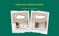 Dimmable LED ceiling light for living room