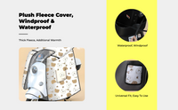 Thermal waterproof leg cover insulation