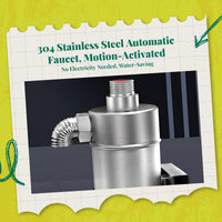 Automatic Touchless Faucet, Proximity detector Water-Saving Sink Tap, Commercial Kitchen Hotel