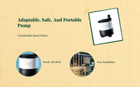 Adjustable aquarium submersible pump