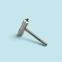 Piano Adjustment Tool Metal Double Ended Piano Wrench Slim for Technicians
