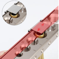 4 Piece Set Eccentric Flaring Tool Full Sizes Single Clamp Tube Expander