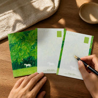 Original Illustrated Postcard Set - Spring & Summer Fireworks Theme