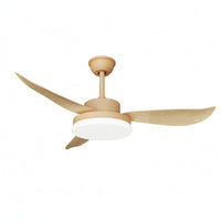 Ceiling Fan Light White Light Cover Household Fixture Dimmable for Study Room
