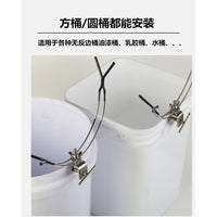 水桶配件筏钓支架水滴轮桥钓筏杆架竿钓鱼杆架竿器竹排伐钓鱼船钓
