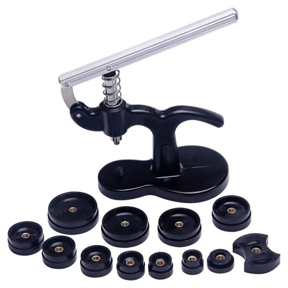 Watch Back Press Tool Handheld Watch Case Press Bench-Friendly for Workshop
