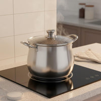 Stainless Steel Micro Steam Cooker Uncoated Micro Steam Cooker Easy to Clean Versatile Steamer Pot for Home Use