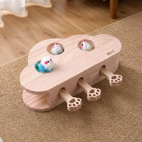 Pouncing-and-Play Cat Toy Mental Enrichment Cat Activity Toy Engaging for Cats, Kittens, Solo Activity