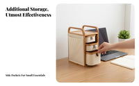 Multi-Drawer Cosmetic Case adaptable Multi-Compartment organizer Space-Saving