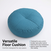 Floor Pillow Meditation Cushion, Washable Round Floor Cushion for Adults, Living Room Balcony Outdoo - Image 6