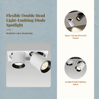 COB rotatable dimmable LED spotlight