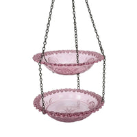Bird Feeder with Bath Secure Bird Bath with Feeder Tray for Backyard, Balcony