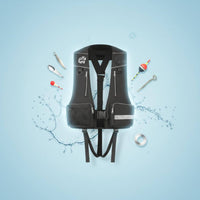 Fishing Life Vest Multi-Pocket Design Water Safety Gear Front Buckle for Adults