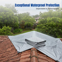 Thickened Waterproof Tarpaulin, Outdoor Rain Cover, Heavy Duty