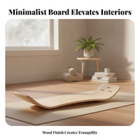 Posture Improvement Wooden Wobble Board