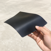 Smooth HDPE Pond Liner for Aquaculture Irrigation Reservoir Black 0.35mm Thick