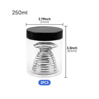 Coil Brush Cleaner Sturdy Plastic Paint Brush Cleaning Cup Reusable