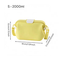 Silicone Food Storage Bag Portable Reusable Silicone Zip Bag Leak Proof