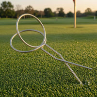 Golf Ball Picker Stainless Steel Golf Ball Retriever Wire Loop Pickup Tool