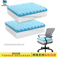 Egg Crate Foam Chair Cushion for Back Relief, Office, Recliner, Wheelchair, Car