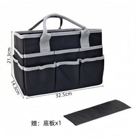 Teacher Tote Bag with Oxford Fabric, Portable Storage for Classroom and Garden