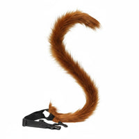 3 Pieces Cute Design feline auricular accessory and Tail Set universal size creature Costume soft fabric Texture Party Supply Includes tinkling ornament for Cosplayers, Anime Fans, Cosplay gathechimes, Comic Conventions, Themed Parties, Photo Shoots