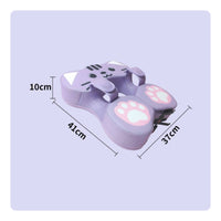 Underarm Baby Buoy Violet Cat-Shaped Swim Band Easy Storage for Babies, Infants