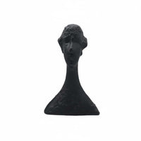 Modernist Figure Sculpture Modern Design Abstract Human Bust Minimalist
