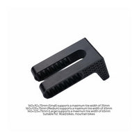 Cycle Wall Mount Elegant Look Wood Bike Rack Easy Installation for Indoor
