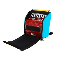 22-Key 8-Bass Accordion Bag with Padded Oxford Fabric