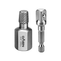 Screw Extractor with Adapter Stripped Tool Damaged for Home Maintenance